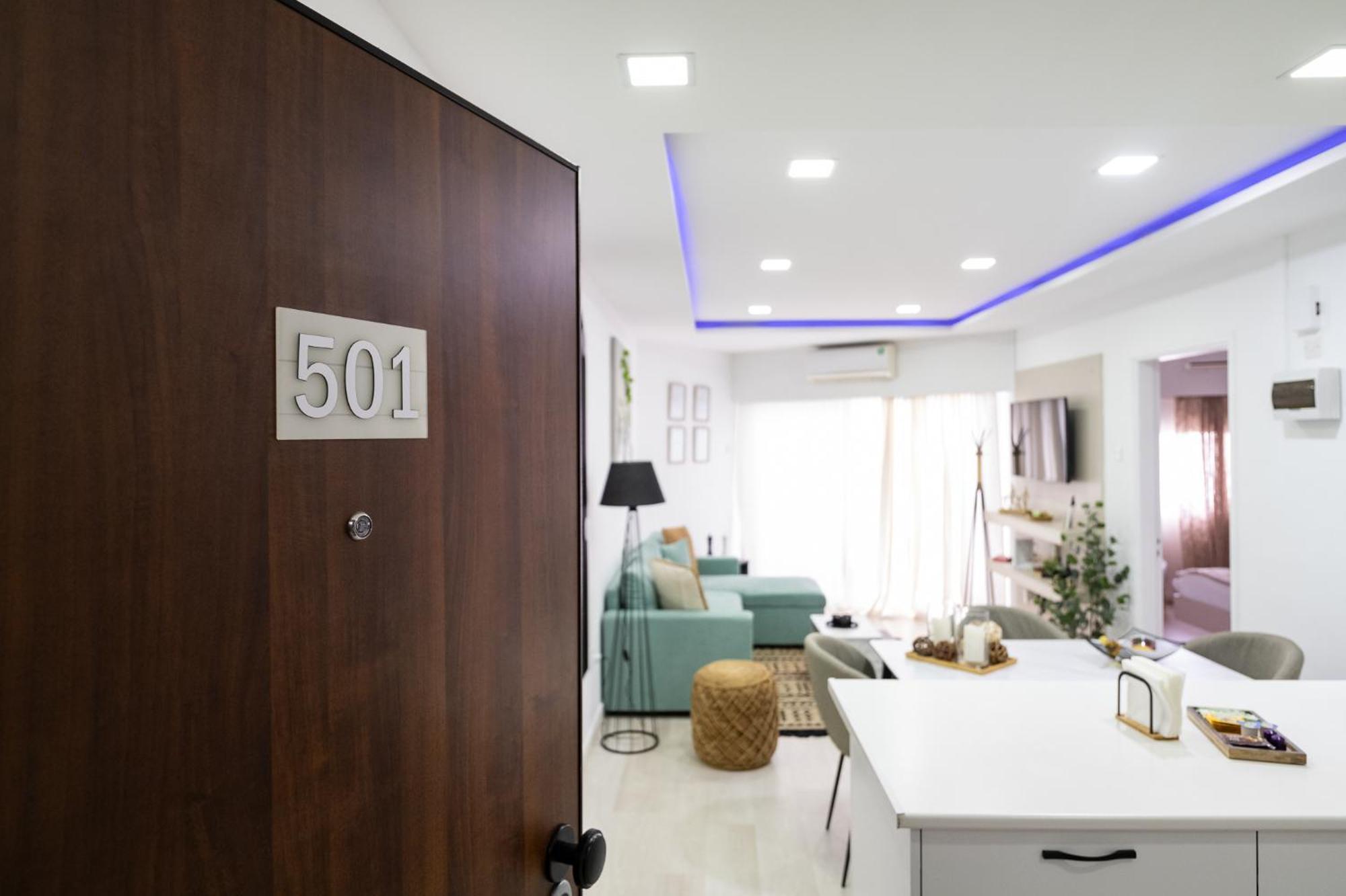 Lazuli Beach Apartment 501 Larnaca Eksteriør billede